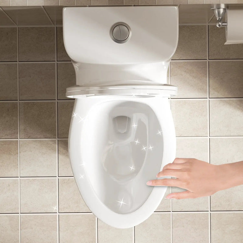 1.1/1.6 GPF Tornado Flush One-Piece Toilet with Comfort Chair Seat by HouseOfZazla