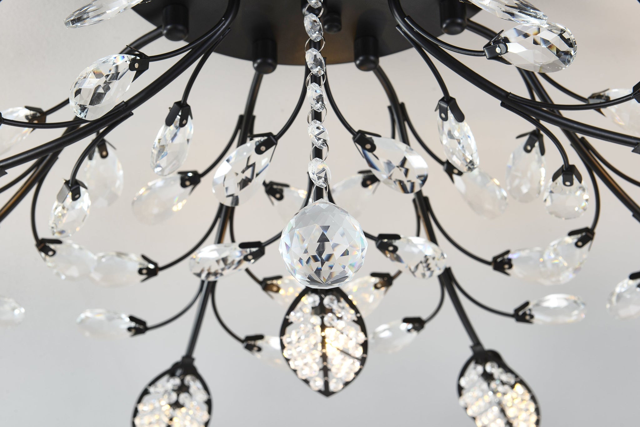15-Light Chandelier Crystal Ceiling Lamp by HouseOfZazla