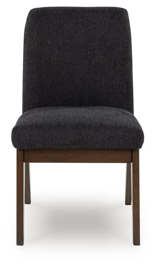 Dilenno - Dining Upholstered Side Chair (Set of 2) - Dark Brown by Unique Piece Furniture