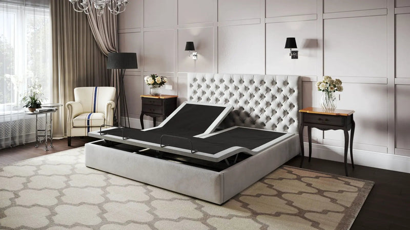 Btx5 - Flex Head Adjustable Bed Base With Head And Foot Position Adjustment by HouseOfZazla