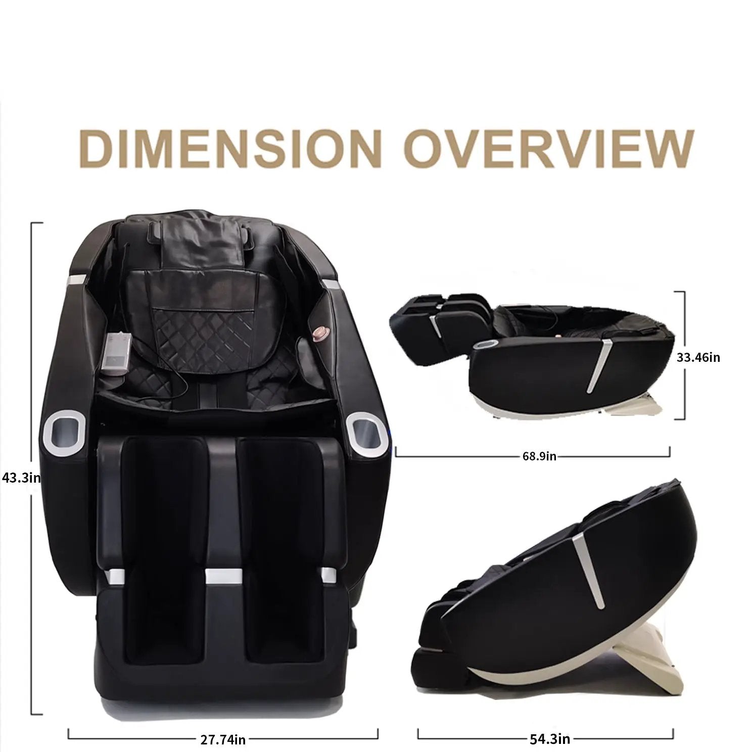 Zero Gravity Multifunction Massage Chair by HouseOfZazla