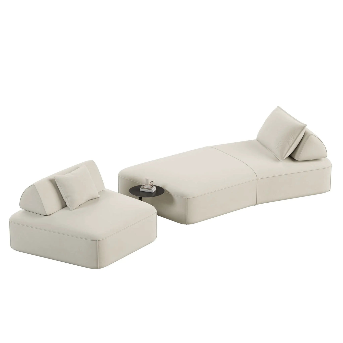 Modern Luxury Oversized Modular Sectional Sofa Set by HouseOfZazla
