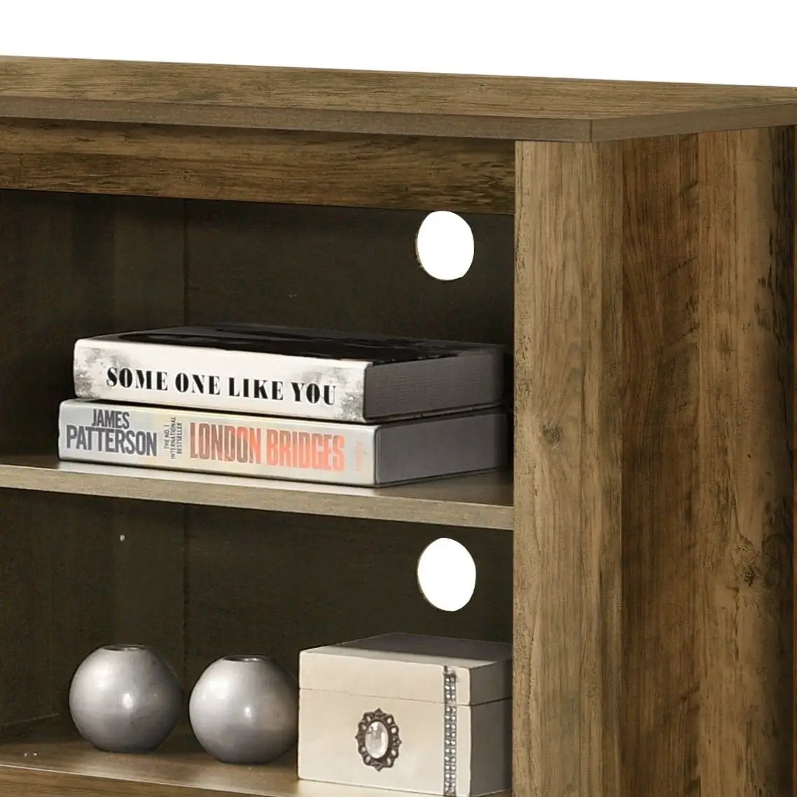 Benito - TV Stand With Open Shelves And Cable Management by Unique Piece Furniture
