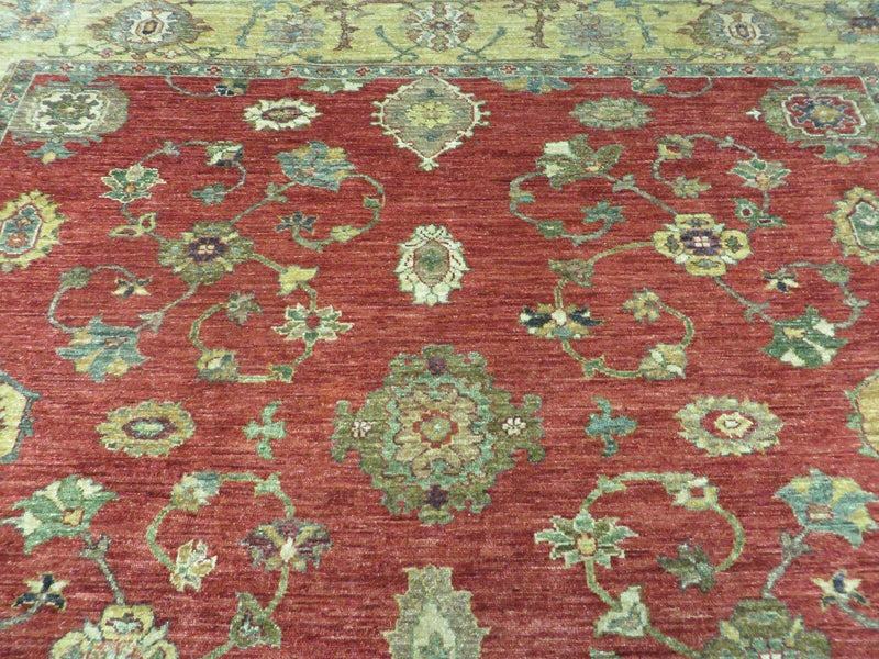6.5' X 7' Vintage Handmade Egypt Agra Wool Rug Carpet Square Beauty by Jewel Rugs