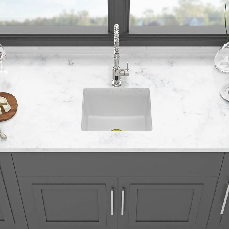 Modern Quartz Kitchen Sink Undermount Granite Composite by HouseOfZazla