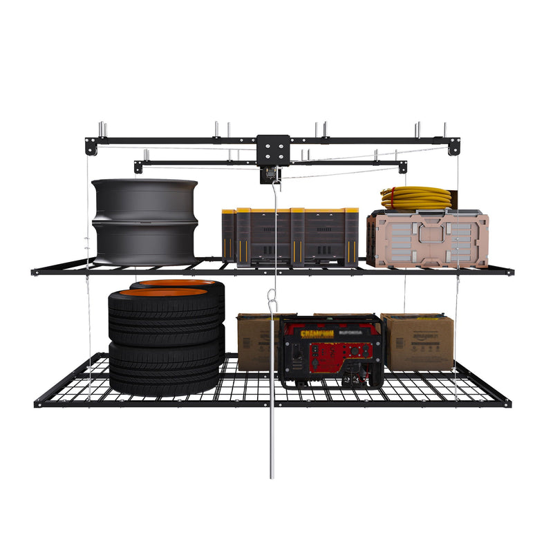 Overhead Garage Storage Rack by HouseOfZazla