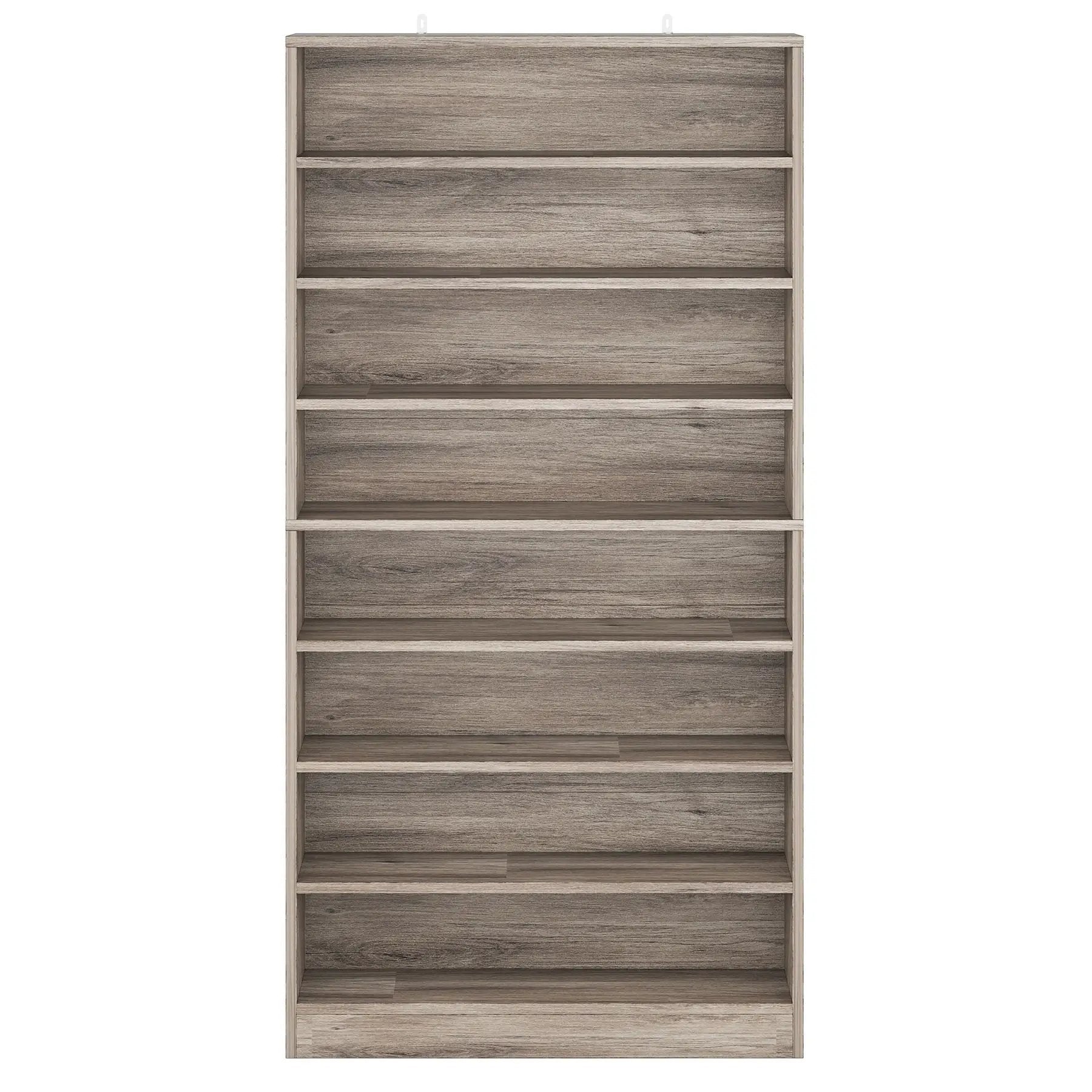 9 Tier Freestanding Shoe Cabinet, With Open Design by HouseOfZazla