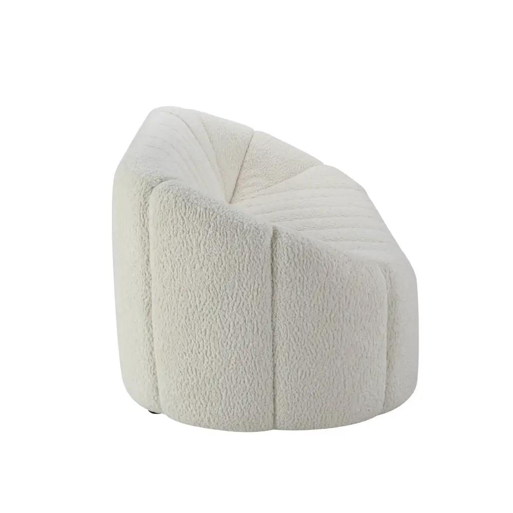 Osmash - Sofa - White Teddy Sherpa by Unique Piece Furniture