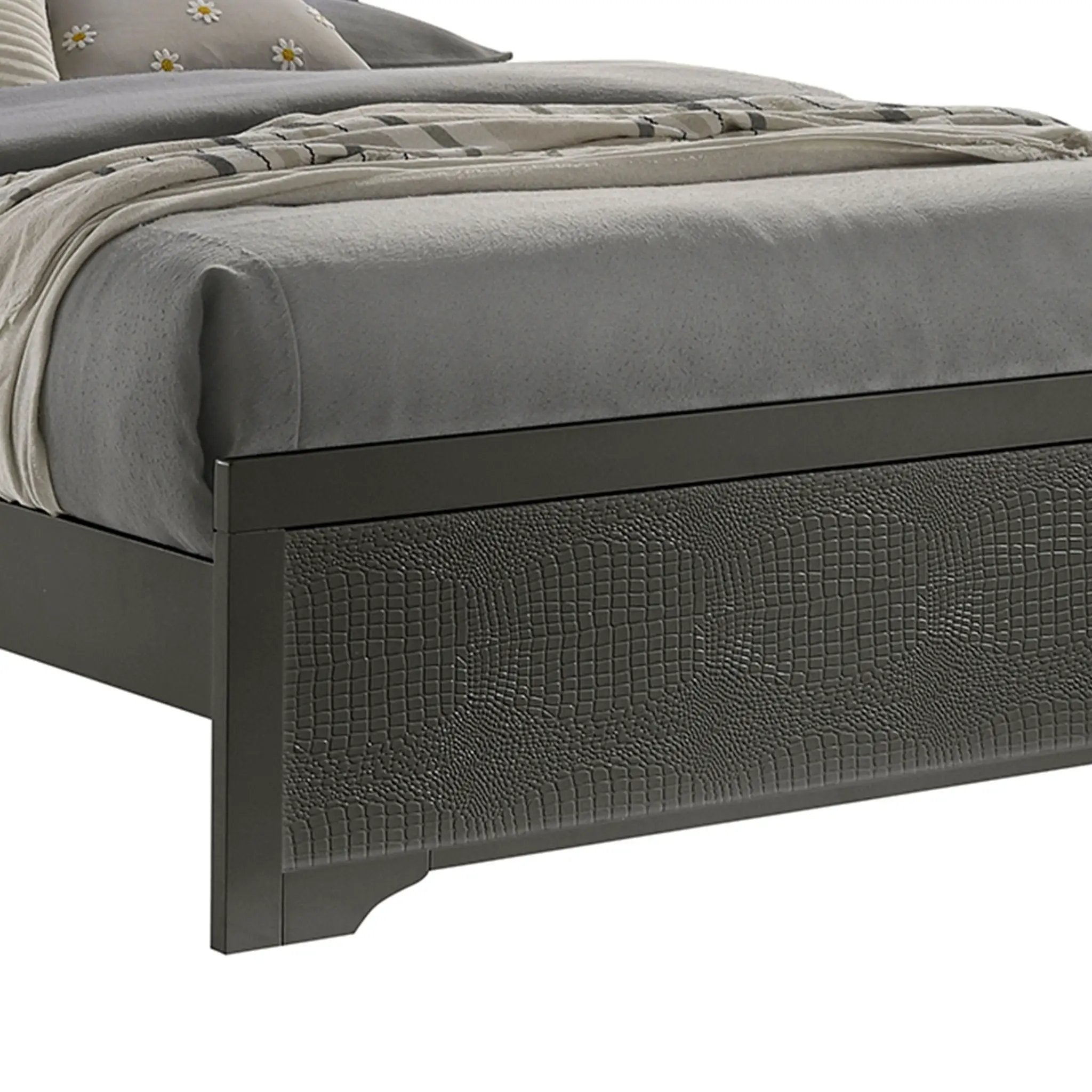 Blaze - Bed With LED Headboard by HouseOfZazla