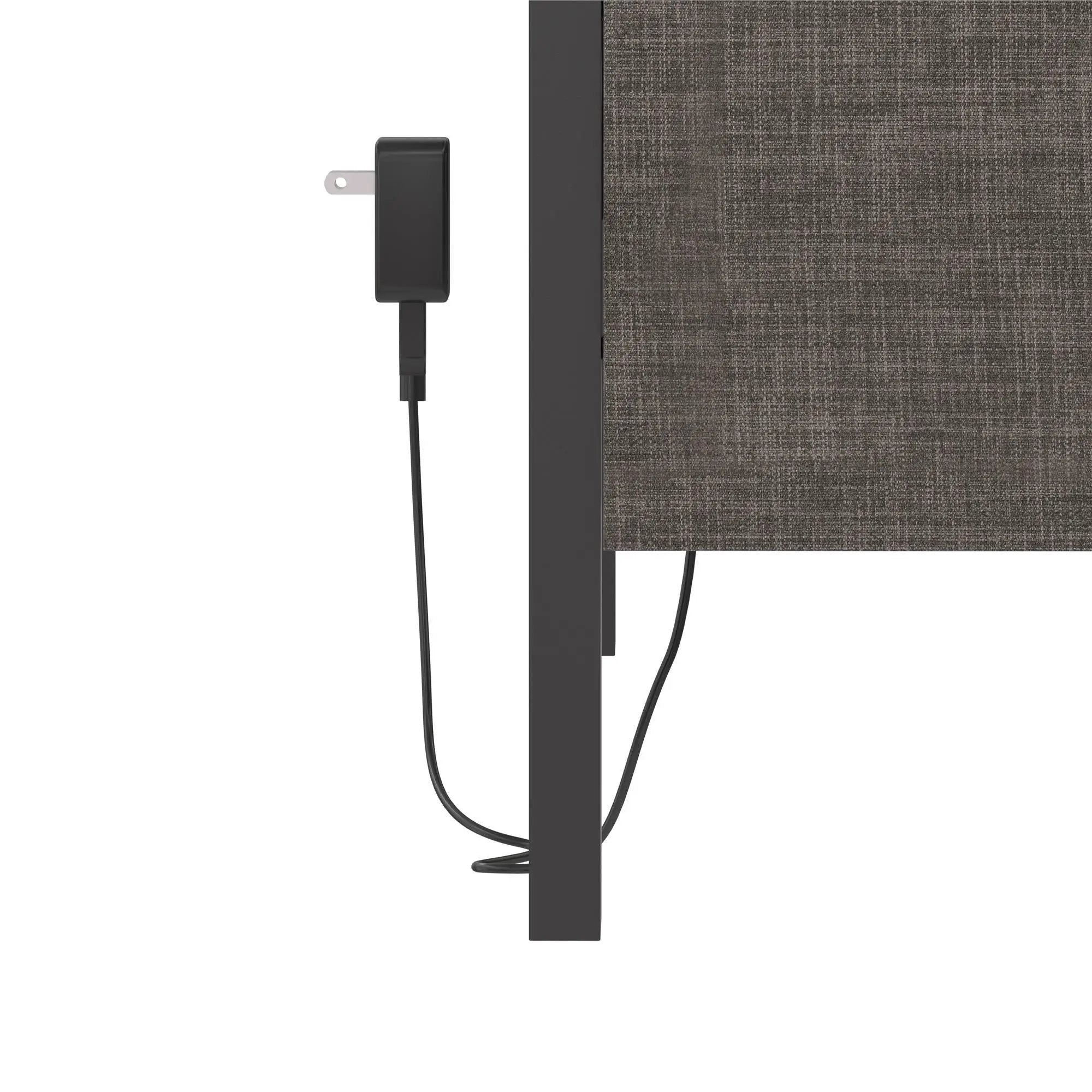 Paloma - Twin Bed With Dual USB Port - Linen by Unique Piece Furniture