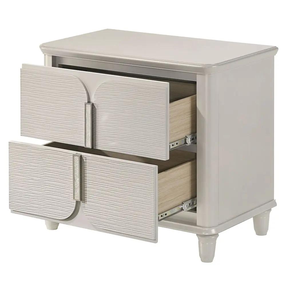 Laveda - Nightstand - Pearl White by Unique Piece Furniture