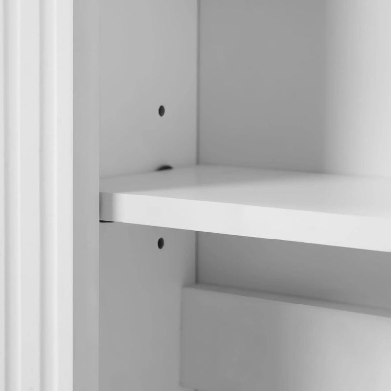Wall Mounted Bathroom Storage Medicine Cabinet For Over Toilet With Mirror by HouseOfZazla