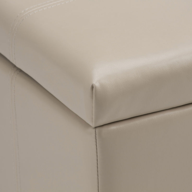 Dover - Upholstered Storage Ottoman Bench by HouseOfZazla