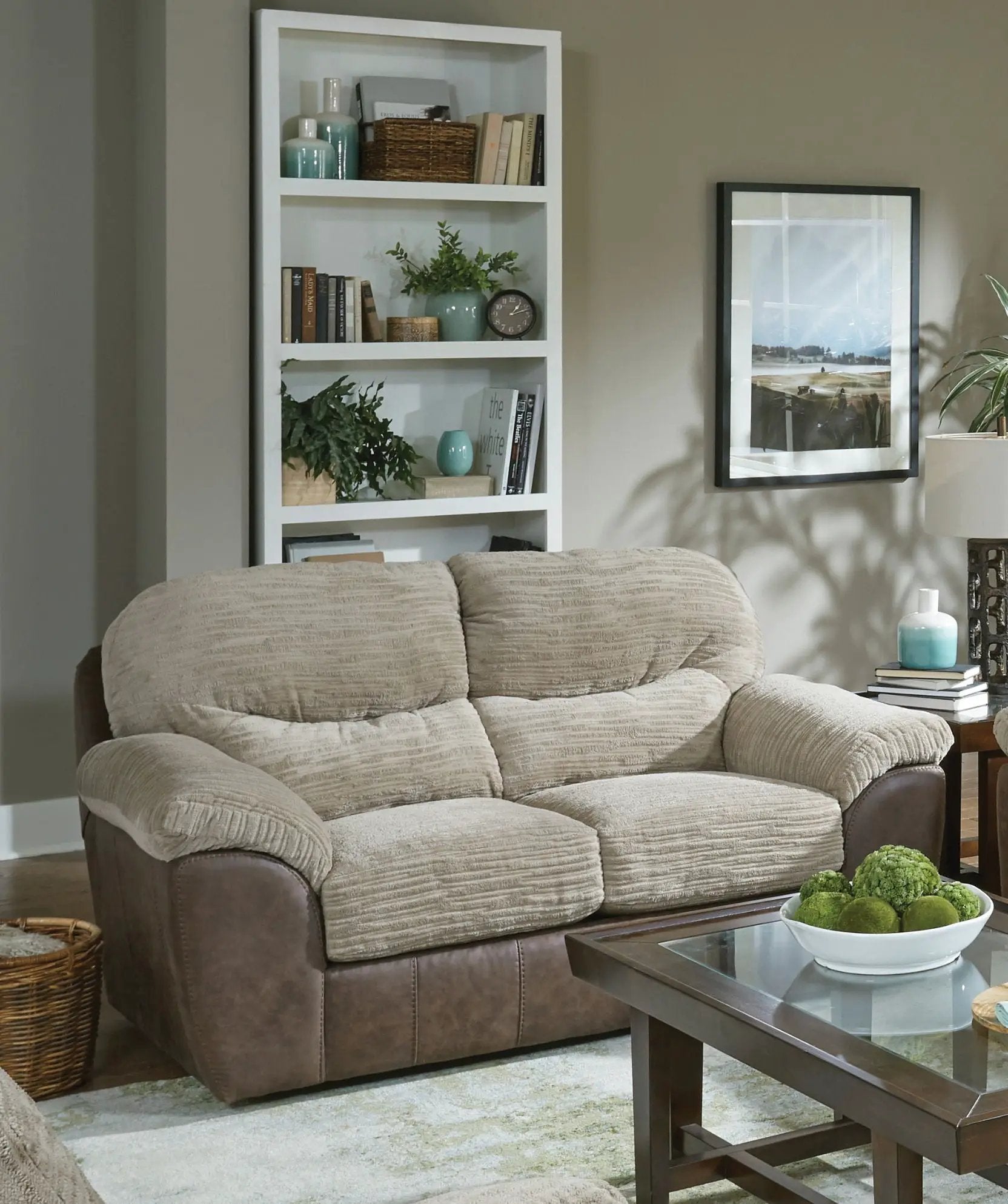 McMahon - Gliding Loveseat - Bark by Unique Piece Furniture