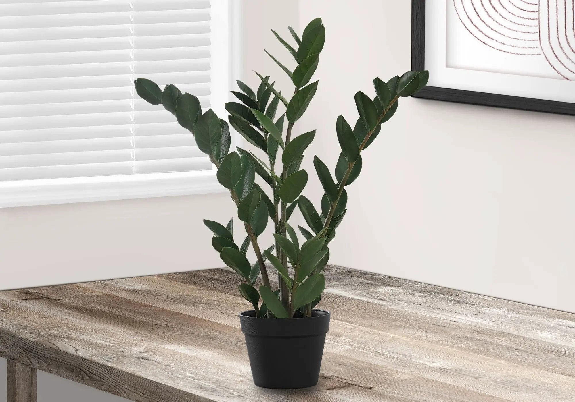 29" Tall Artificial Zz Tree Indoor Faux Plant by HouseOfZazla