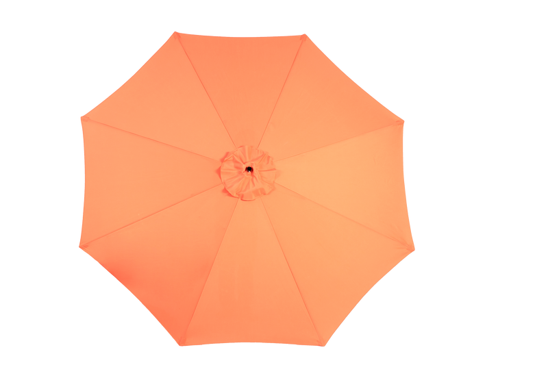 10ft Offset Hanging Market Patio Umbrella with Easy Tilt Adjustment by HouseOfZazla
