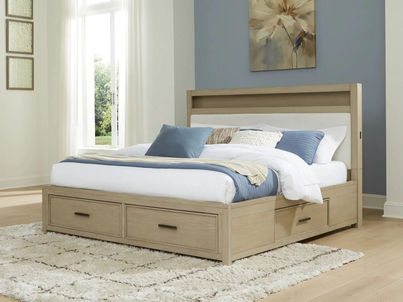 Calmoro - Bookcase Bed by Unique Piece Furniture