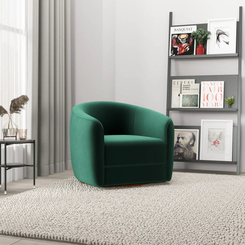 Elise - Mid-Century Modern Swivel Chair by HouseOfZazla