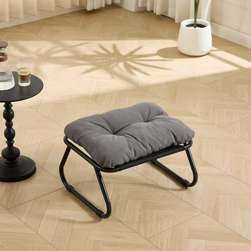 Patio Outdoor Lounge Chair with Ottoman by HouseOfZazla