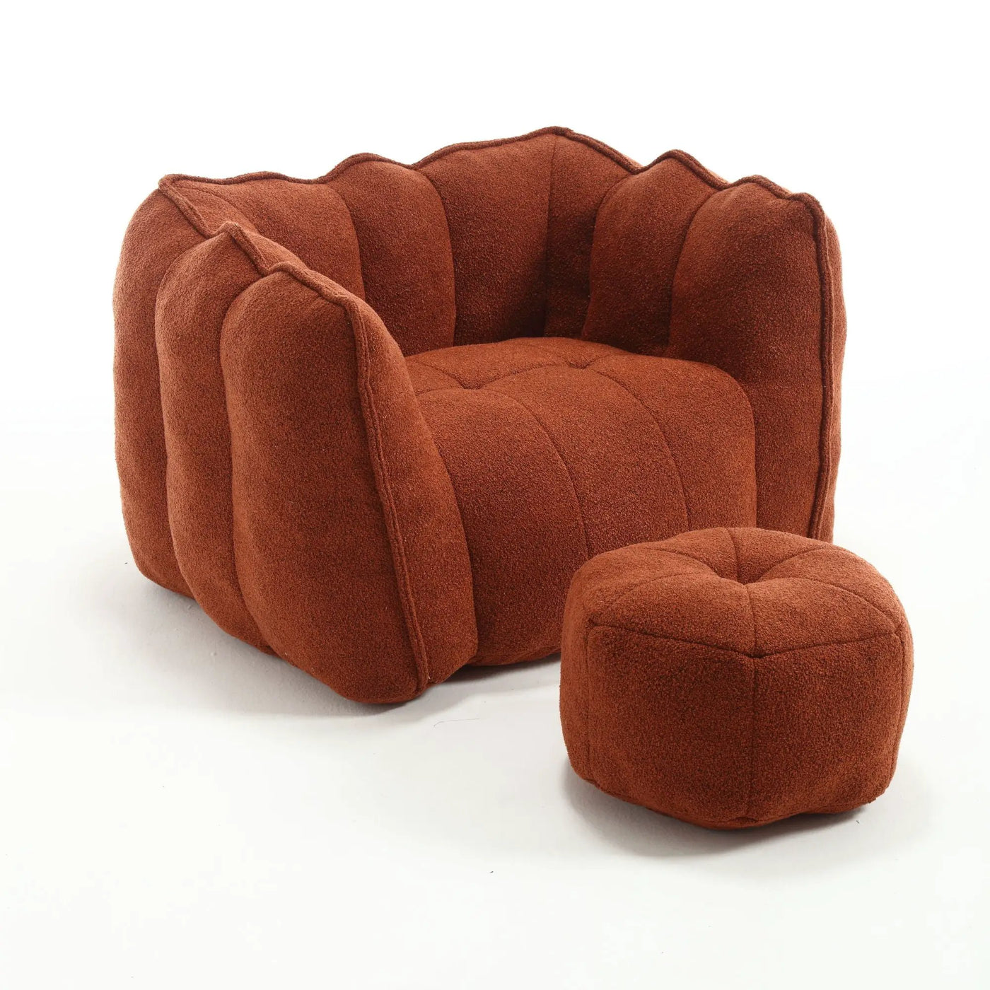 Soft Bean Bag Chair With High Resilient Foam by Unique Piece Furniture