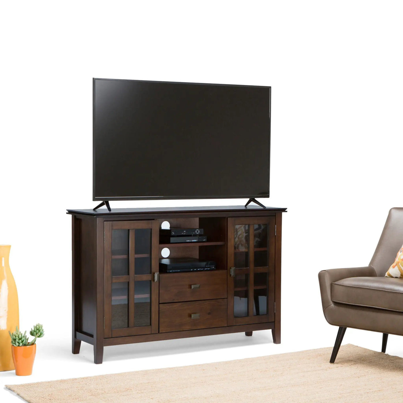Artisan - Handcrafted, Tall TV Media Stand by HouseOfZazla