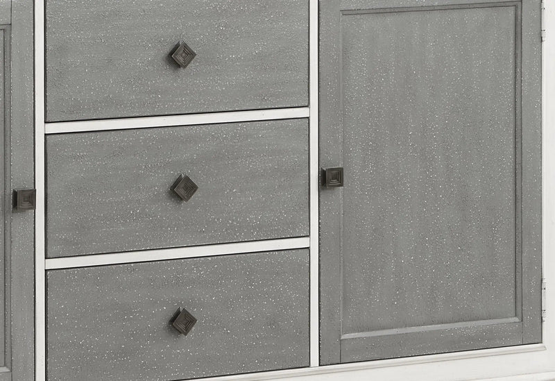 Katia - Server - Gray / White by Unique Piece Furniture