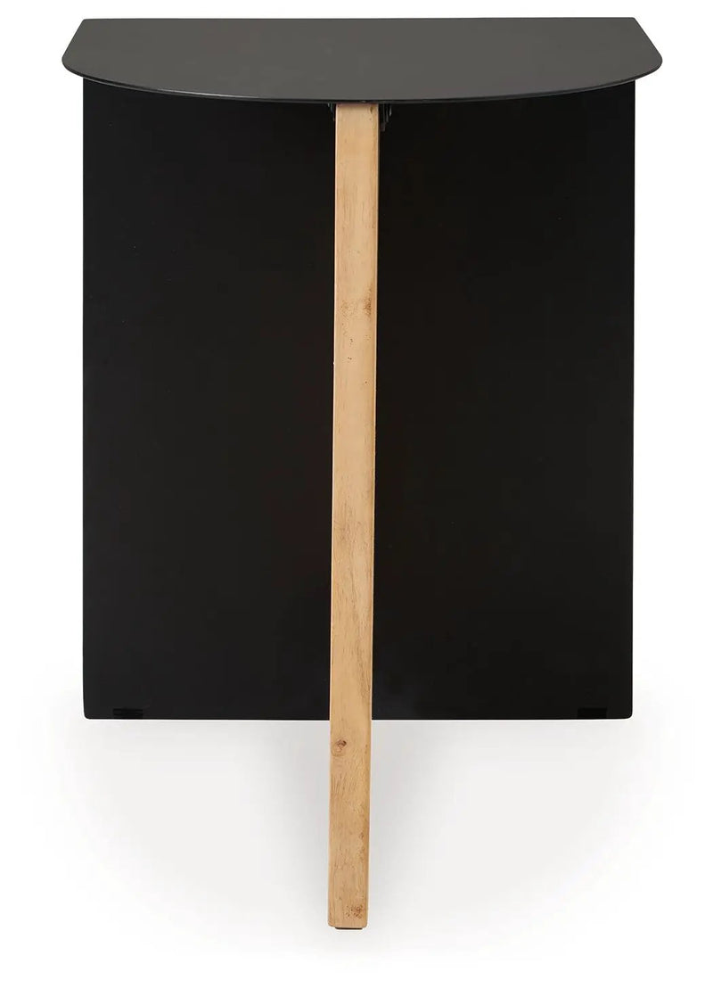 Ladgate - Accent Table - Black / Natural by Unique Piece Furniture