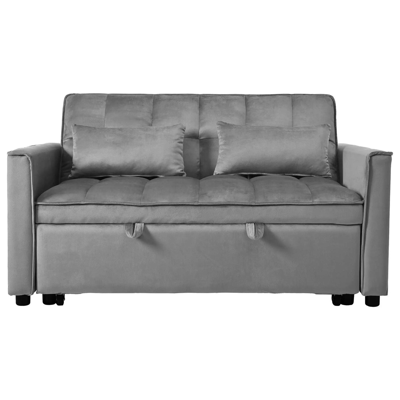 3 In 1 Pull Out Couch Convertible Sofa Bed With Reclining Backrest by Unique Piece Furniture