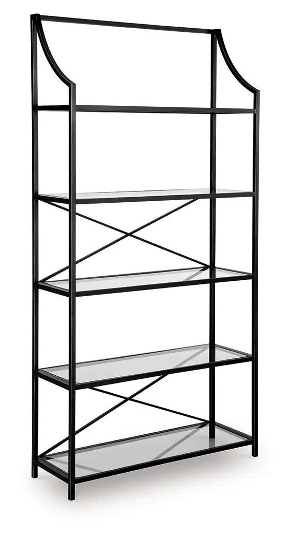 Dakerwell - Bookcase - Antique Black by Unique Piece Furniture