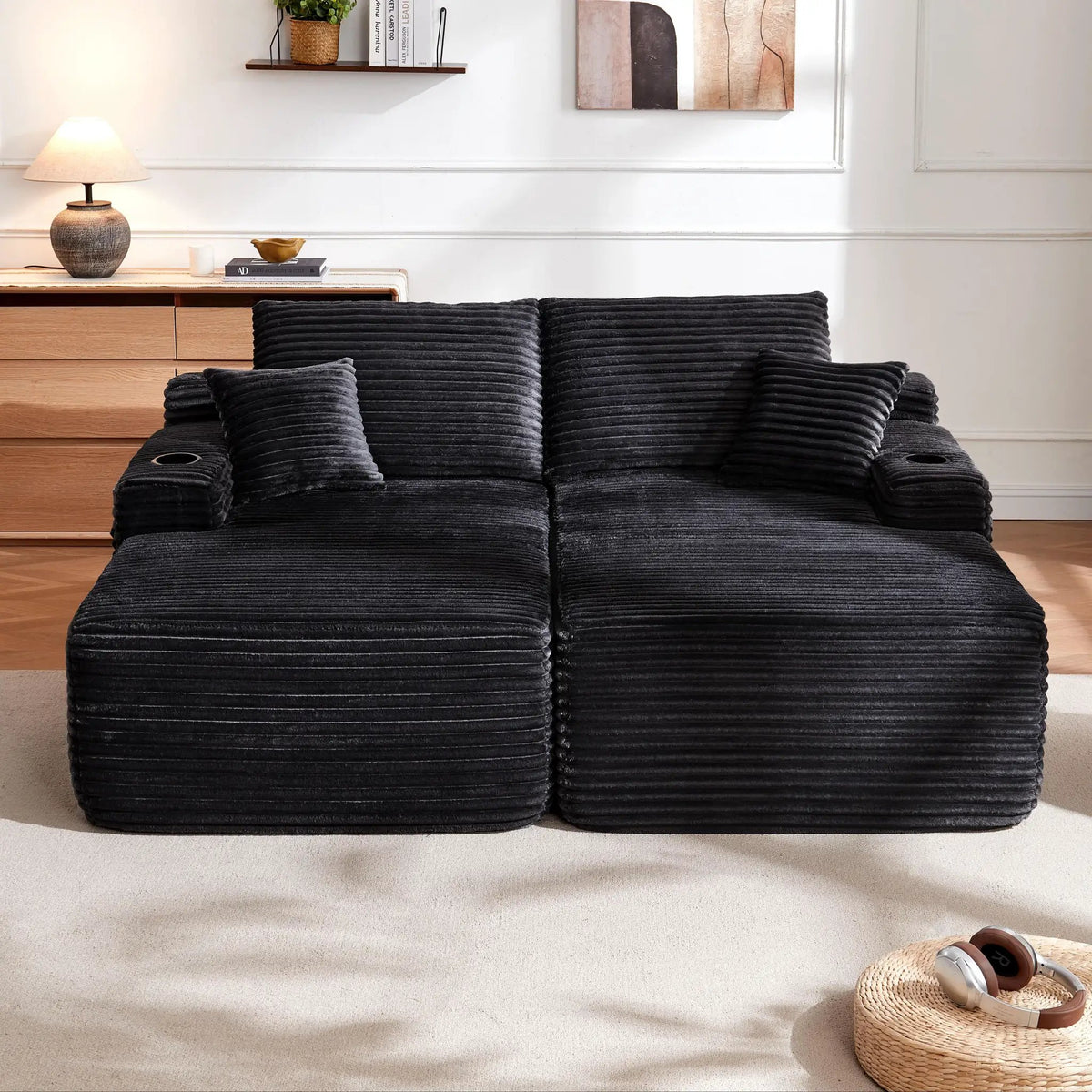 69" Cloud Sectional Couch by HouseOfZazla