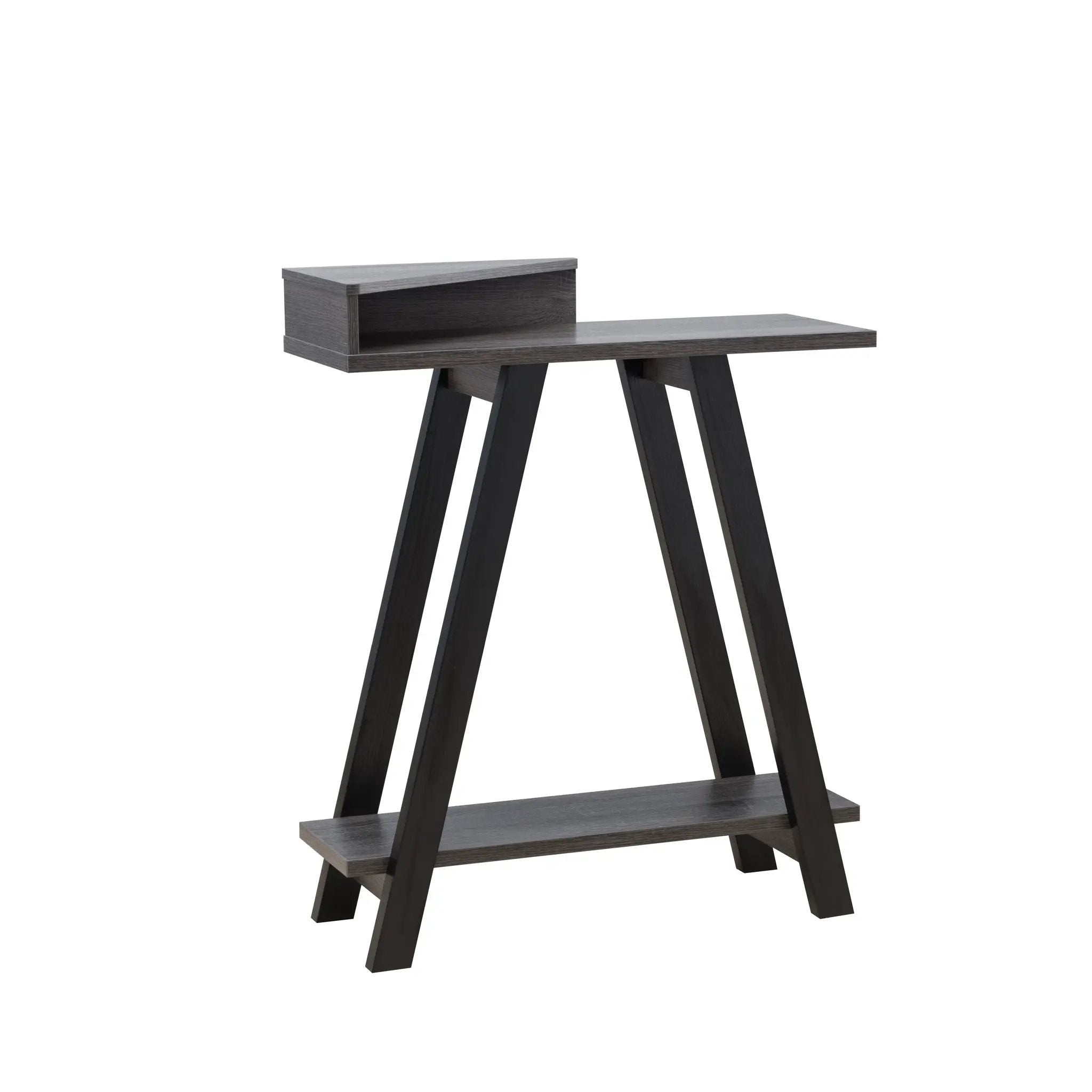 Contemporary Console Table With Two Shelves by Unique Piece Furniture