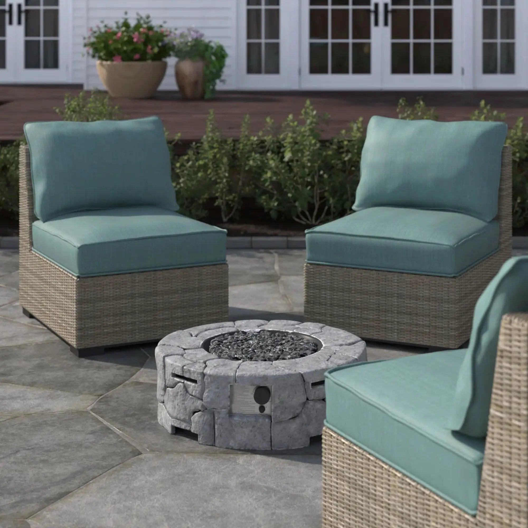 Reinforced - Outdoor Fire Pit Versatile Design by Unique Piece Furniture