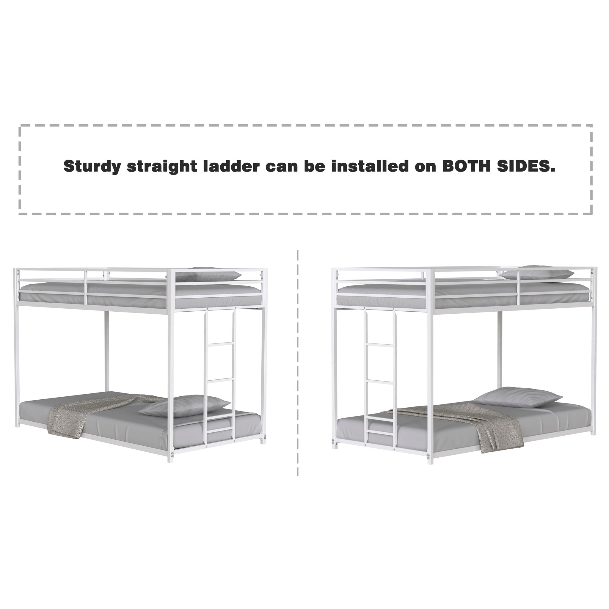 Adam - Metal Bunk Bed by HouseOfZazla