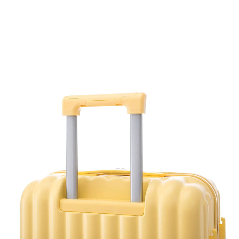 20" / 24" / 28" 3 Pieces / Set Spinner Wheel Luggage, Carry On Suitcase, With Cup Holder & USB Port & Phone Holder by HouseOfZazla
