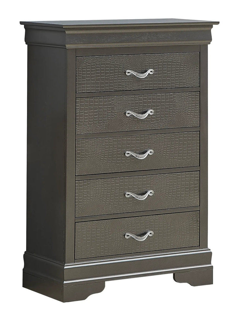 Chest - Metal Black by Unique Piece Furniture