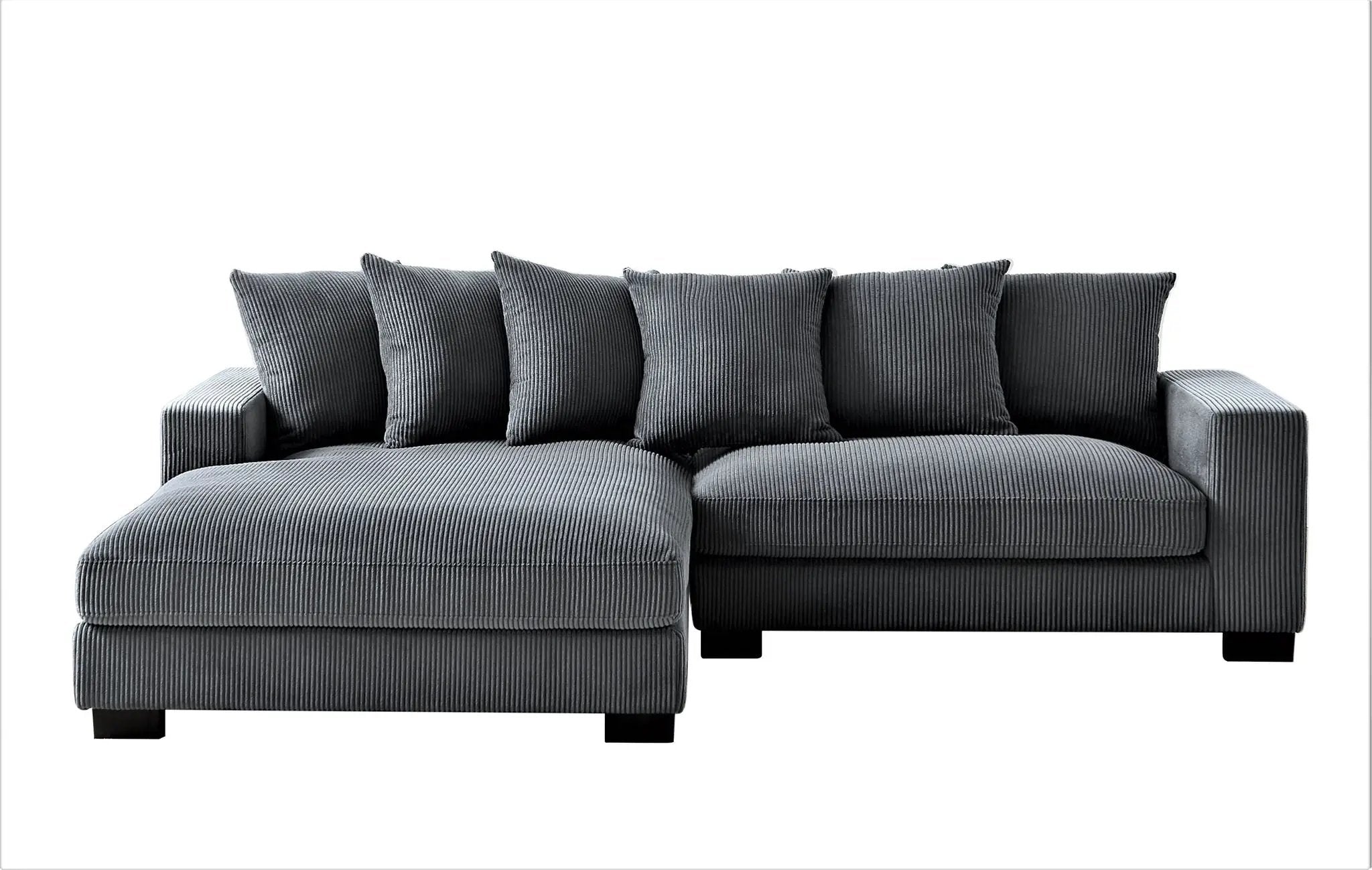 Luxe - Oversized 2 Piece Sectional Couches For Living Room, L Shaped Sofa With Chaise by HouseOfZazla