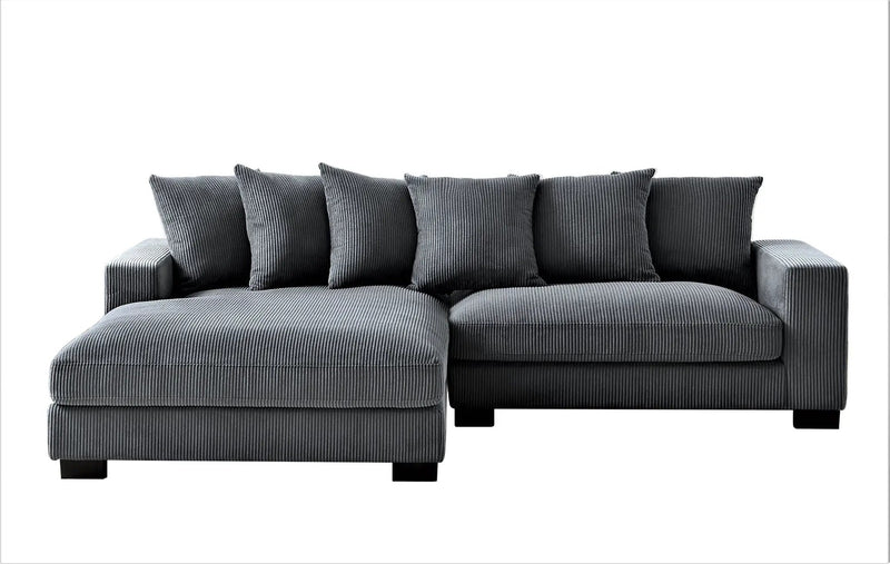 Luxe - Oversized 2 Piece Sectional Couches For Living Room, L Shaped Sofa With Chaise by HouseOfZazla