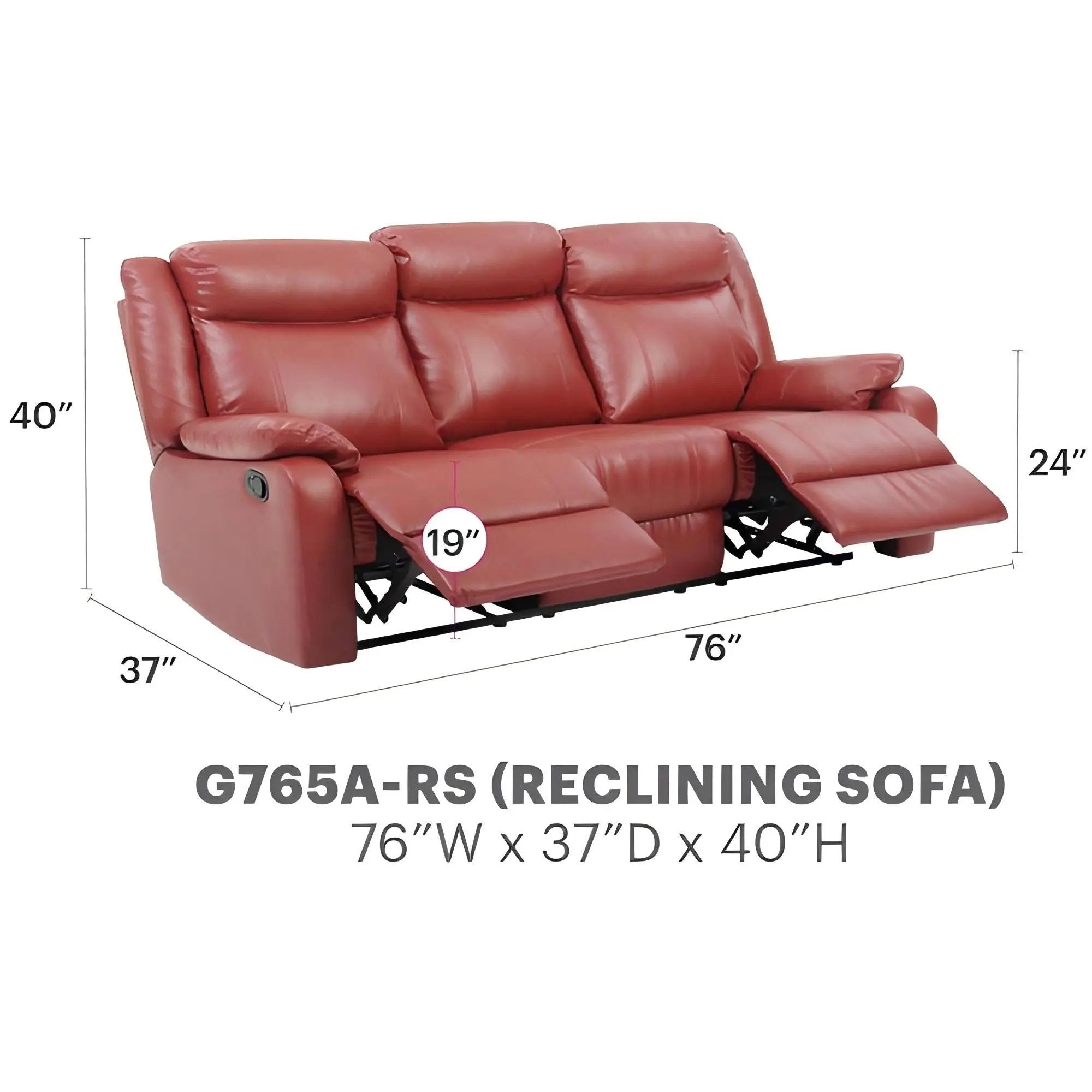 Contemporary Three Seater Sofa by Unique Piece Furniture