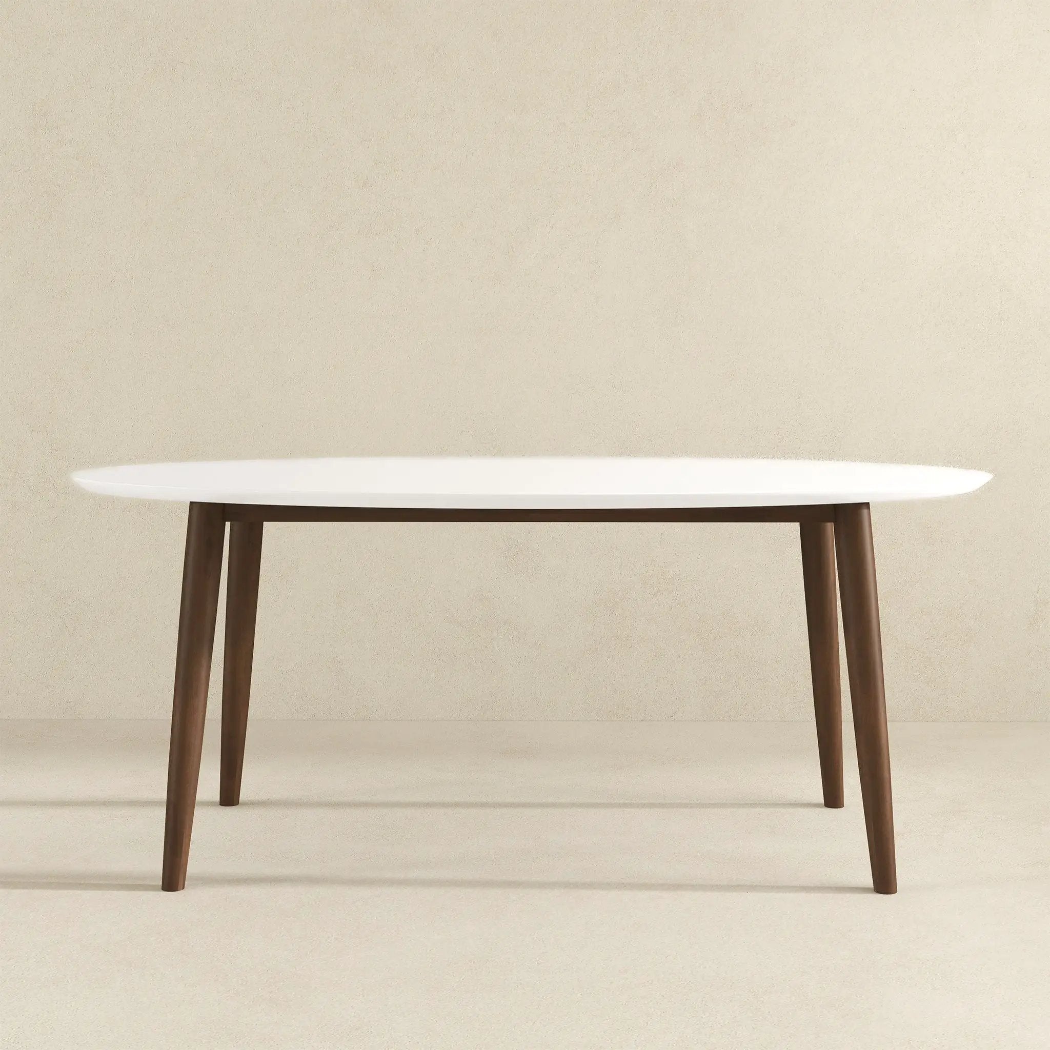 Ada - Mid-Century Modern Style Oval Dining Table by HouseOfZazla