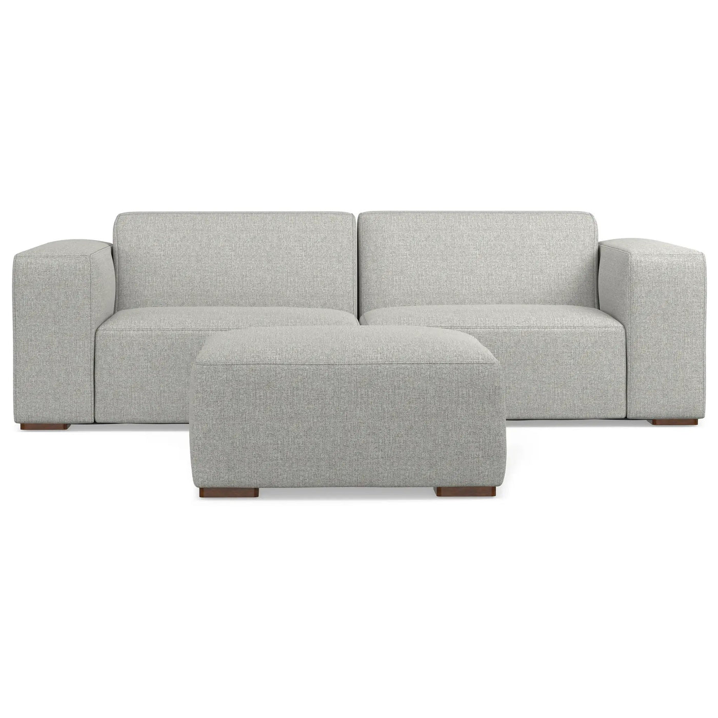 Rex - Handcrafted Sectional Sofa And Ottoman by Unique Piece Furniture