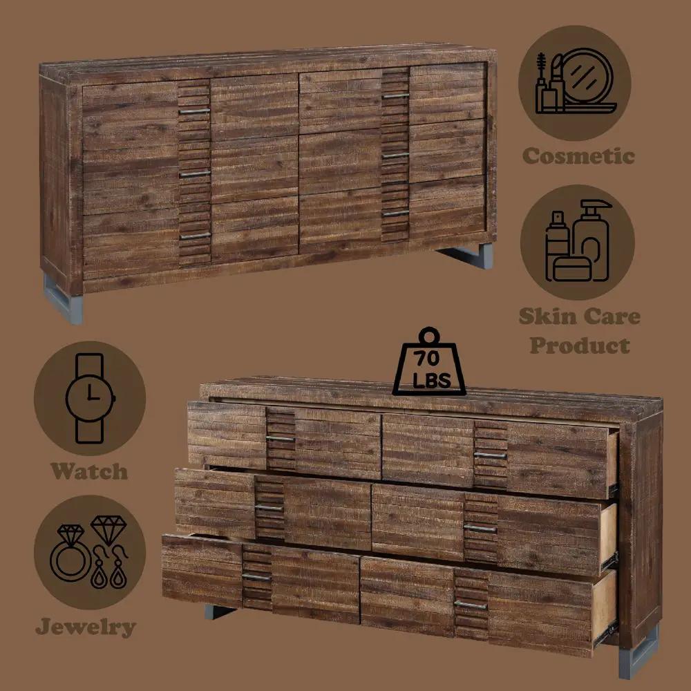 Andria - Dresser - Reclaimed Oak by Unique Piece Furniture