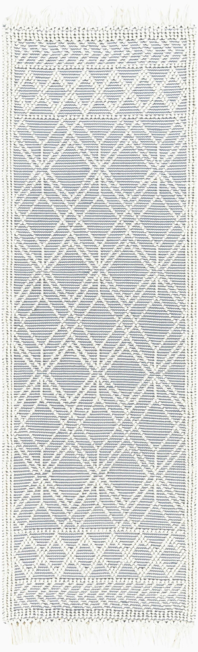 Ramsbury Ivory & Blue Area Rug by Hauteloom