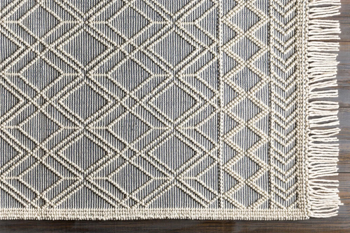 Ramsbury Ivory & Blue Area Rug, photo 4 of 8