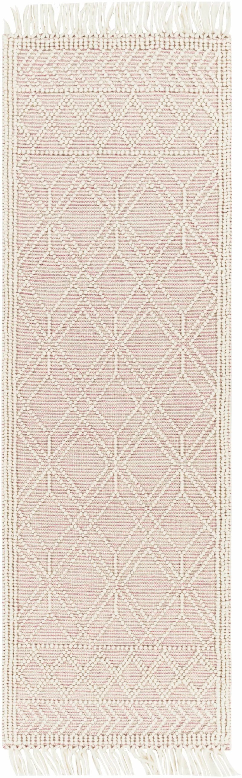 Ramsbury Pink Area Rug by Hauteloom