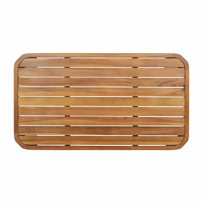 4 Piece Acacia Wood Patio Furniture Set by HouseOfZazla