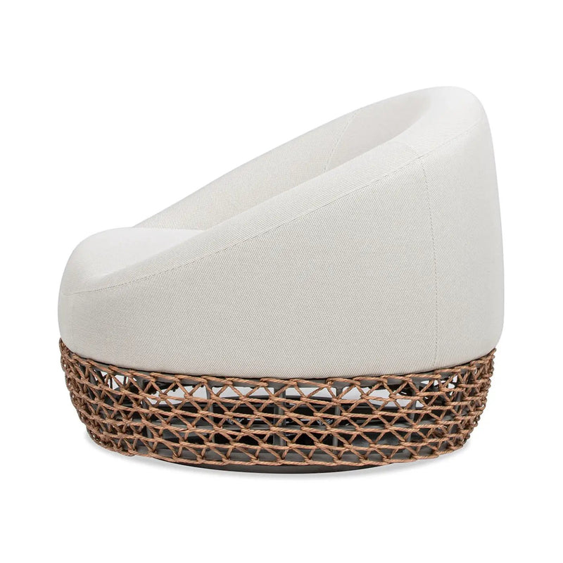 Willow - Upholstered Patio Deep Seating Armchair, Wicker Frame by Unique Piece Furniture