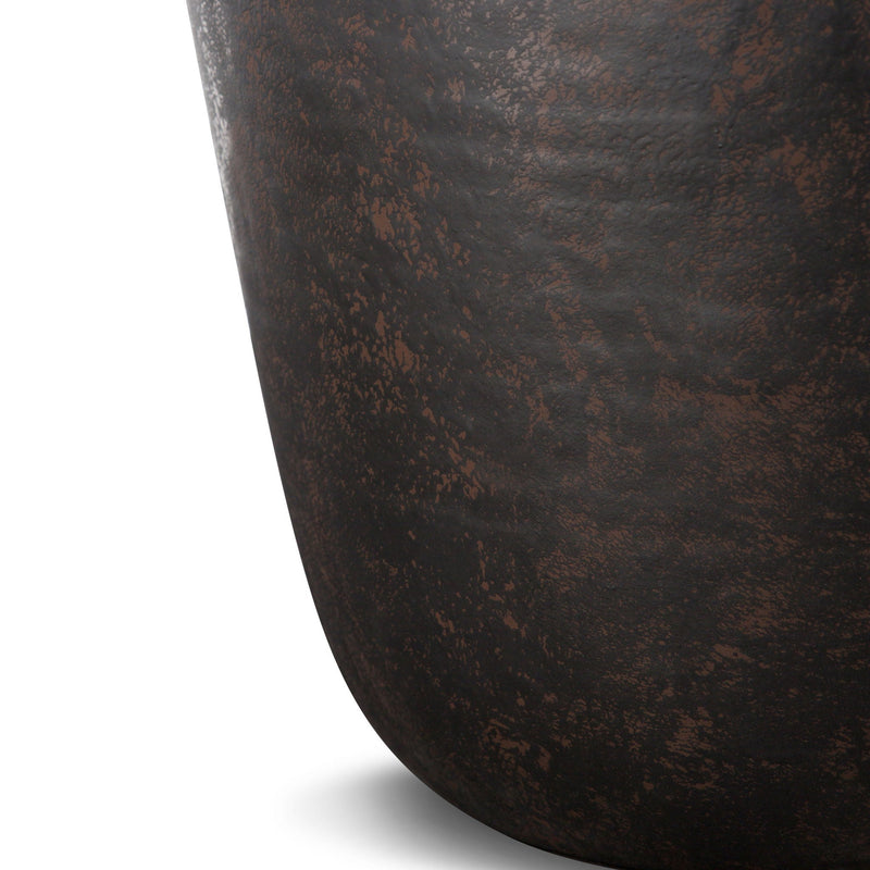 Garvy - Handcrafted Metal Side Table by HouseOfZazla