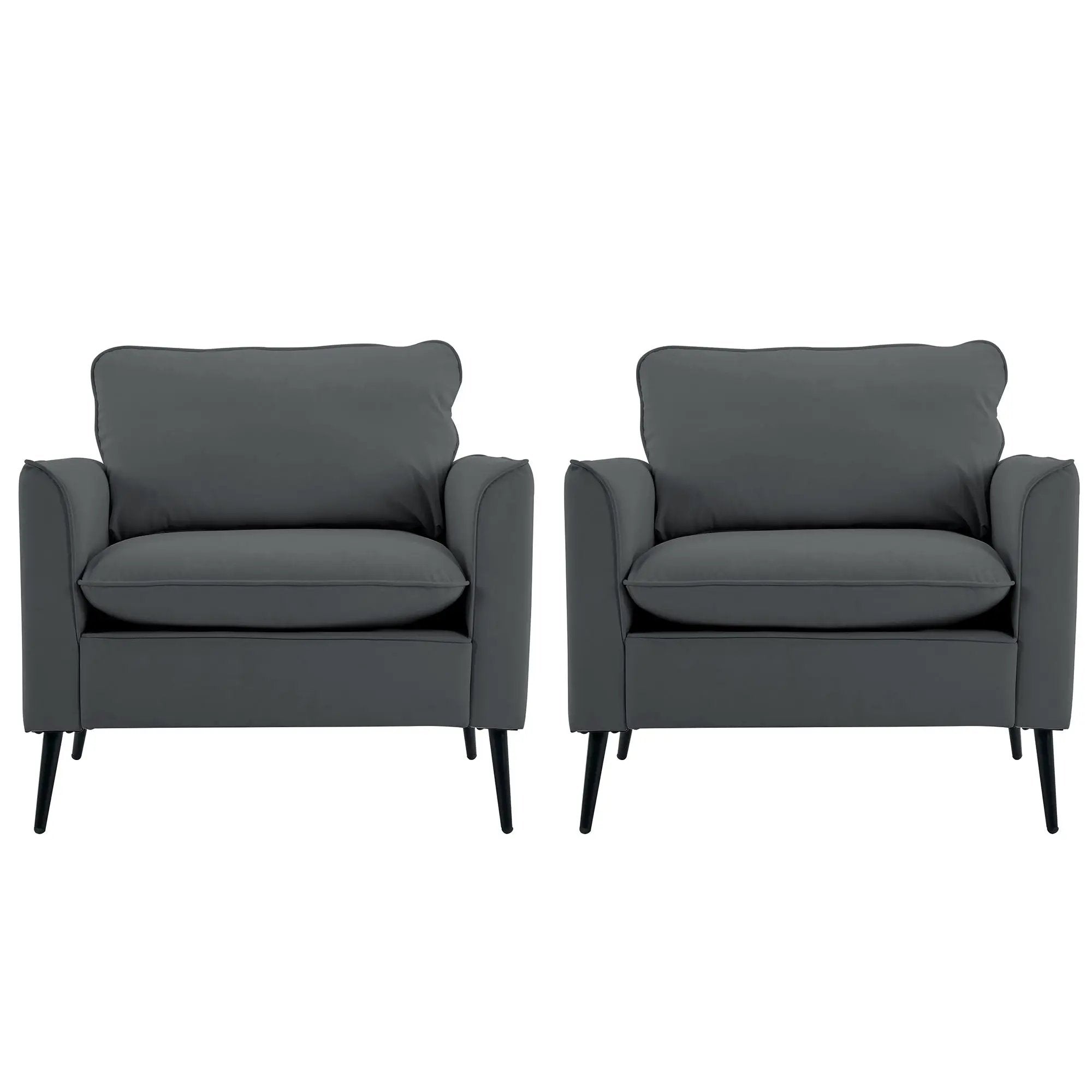 Nordic Retro Light Luxury Upholstered Sofa Chair by Unique Piece Furniture