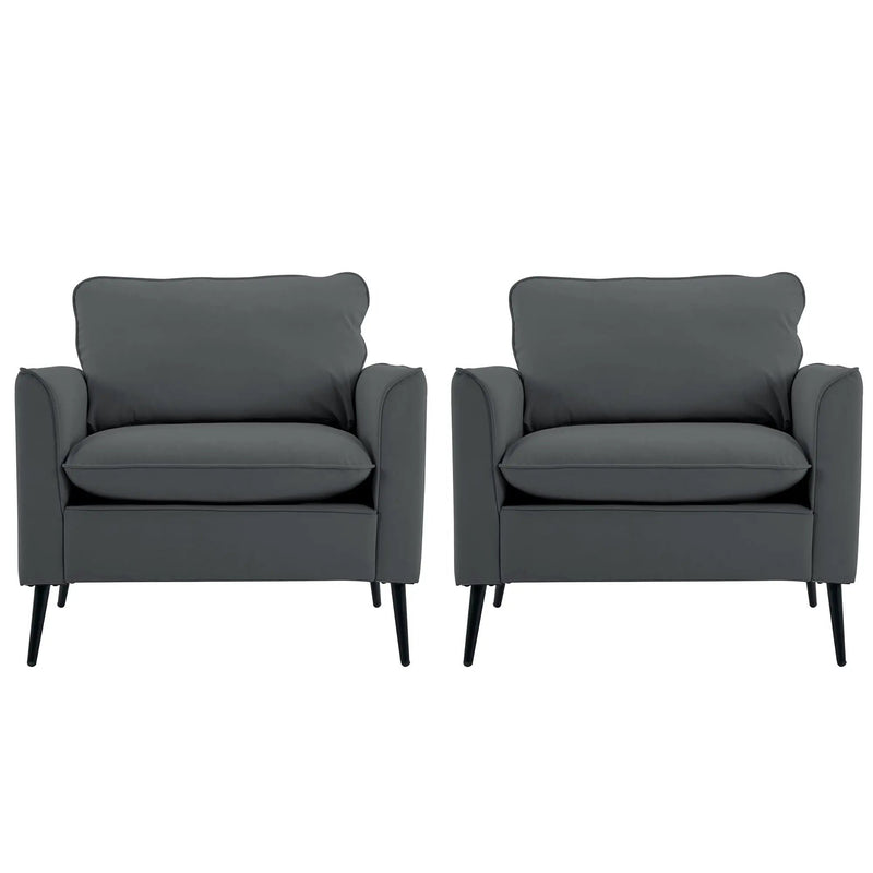 Nordic Retro Light Luxury Upholstered Sofa Chair