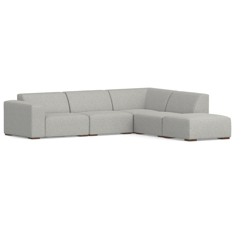 Rex - Handcrafted Sectional Sofa And Ottoman by Unique Piece Furniture